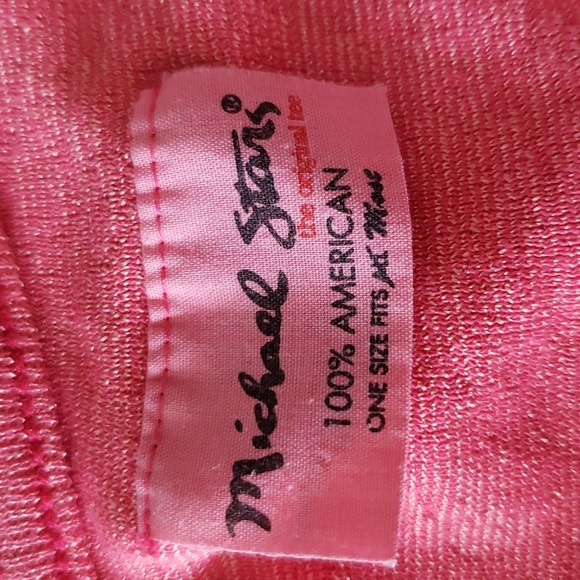 Michael Stars One Shoulder Tank Top Women One Size Fits Most Light Red Stretchy - Picture 9 of 11